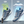 Load image into Gallery viewer, Before and after comparison of a shoe with odor removal product application, showing a fresh cloud effect.