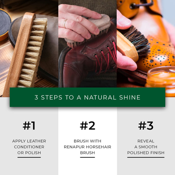 Renapur Suede, Leather & Fabric Polishing and Cleaning Brush