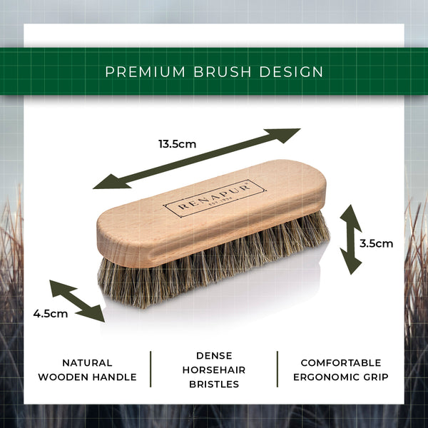 Renapur Suede, Leather & Fabric Polishing and Cleaning Brush